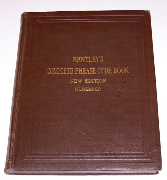 Bentley's Complete Phrase Code Book