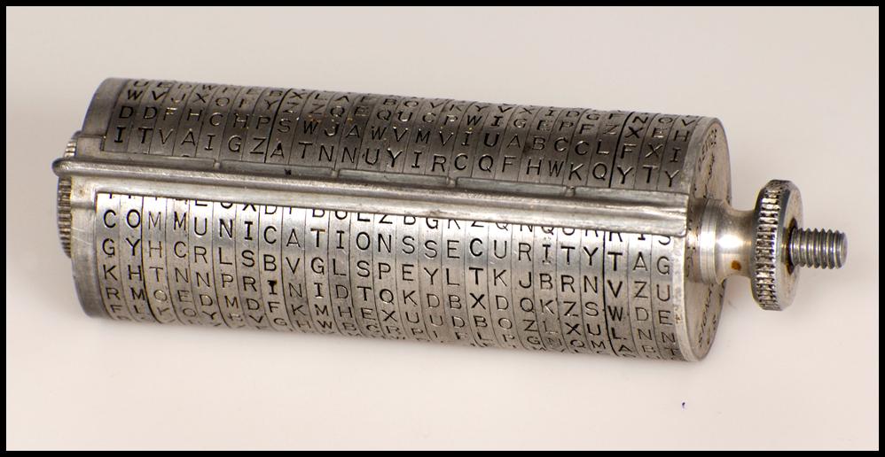 US Army Cylindrical Cipher Device