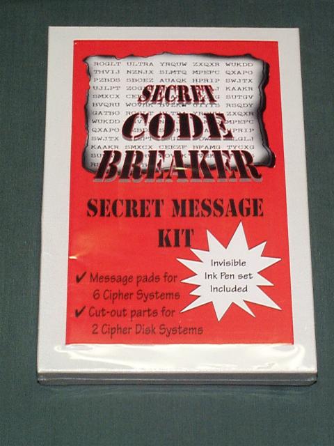 Secret Code Breaker - Secret Message Kit