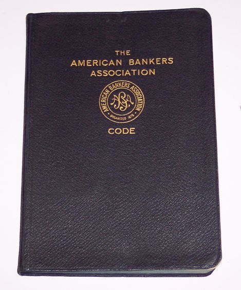American Bankers Association Code