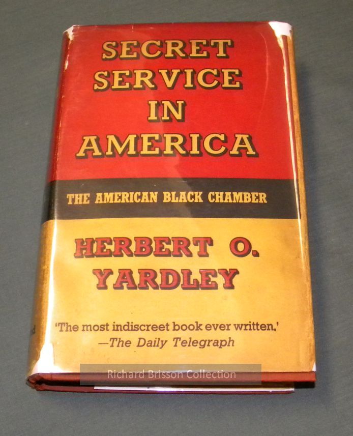 Secret Service in America - 1940 

     (Formerly `The American Black Chamber')
