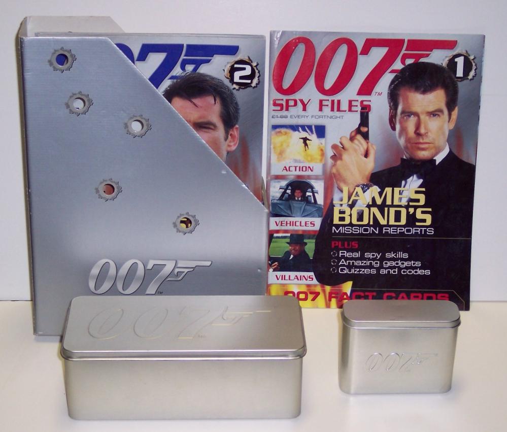 Promotion britannique - Dossiers espions 007