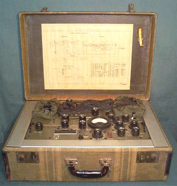 OSS AN/PRC-1 Suitcase Radio